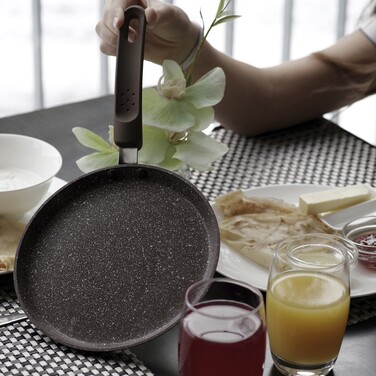 Сковорода для блинов Fissman SMOKY STONE 20 см (14370)