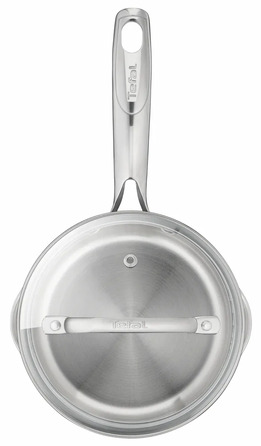 Tefal Набор посуды Duetto Plus, 10 предметов, нержавеющая сталь, стекло