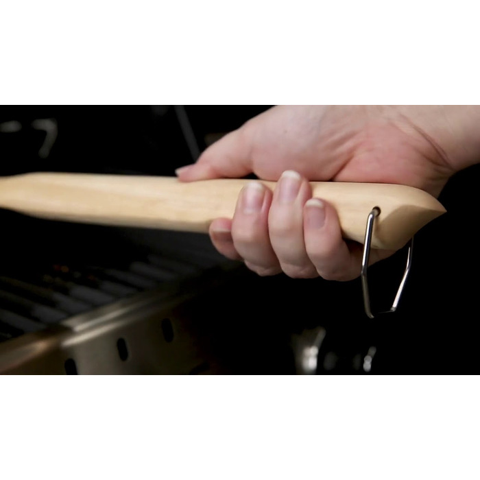 Дерев'яна щітка Broil King 65229 з металевим ворсом Код: 007482