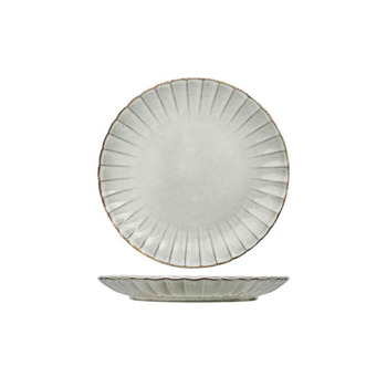 Тарілка мілка Cosy and Trendy Concha 27 см  grey 8925027