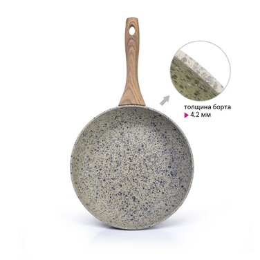 Сковорідка для смаження Fissman CREMA NOVA 20x4,5 см (4320)