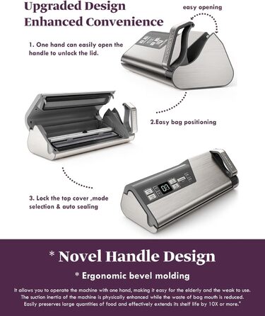 Вакуумний пакувальник 140 Вт Mesliese