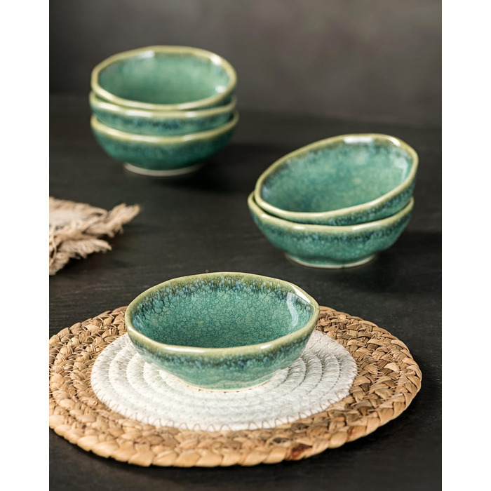 Порцелянові миски для соусу 6 шт HENXFEN LEAD