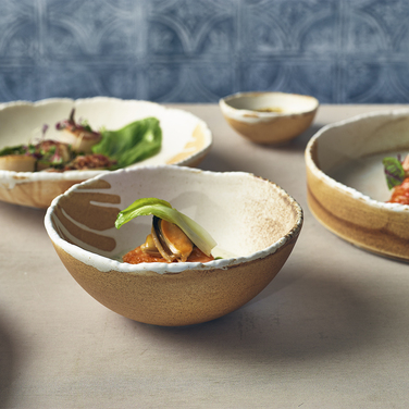 Салатник 540 мл, 15 см, Terra Porcelain Roko Sand, GenWare