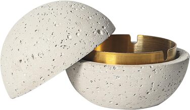 Попільничка 12,5 см білий Cutfouwe