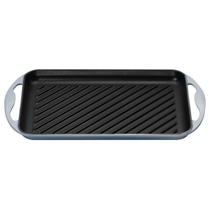 Сковорода гриль прямокутна 32 см, блакитний Le Creuset