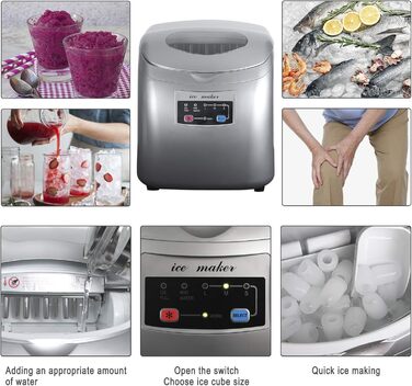 Льодогенератор 2,8 л 120 Вт WOLTU