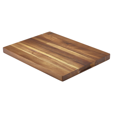 Дошка дерев'яна 40*30*h 2.5 см, Acacia Wood, Genware