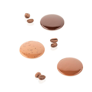 CH027 - DEGUSTA01 P Форма для шоколаду Ø35 h5 мм (15х3,2 мл)