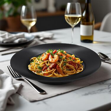 Тарілка для пасти 24 см 6 шт Spetebo