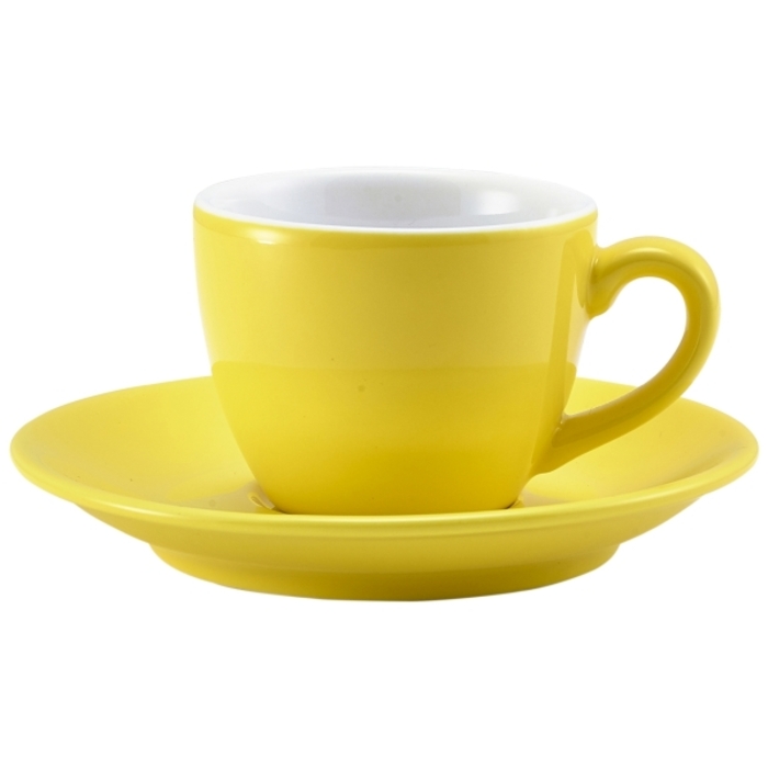 Чашка 90 мл, жовта, Color Tea, GenWare