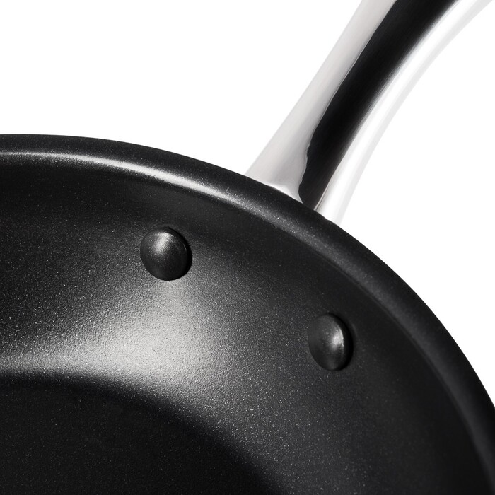 Сковорода Fissman FORCE 24x5 см с индукционным антипригарным дном алюминий (5465)