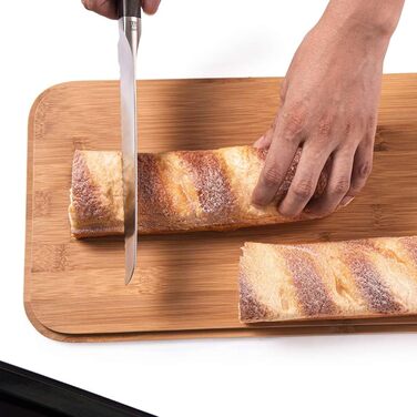 Хлібниця з кришкою 30 х 18 х 14 см сірий Theo&Cleo