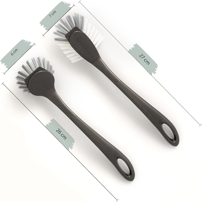 Щітка для миття посуду 4 шт. чорний Hausfelder