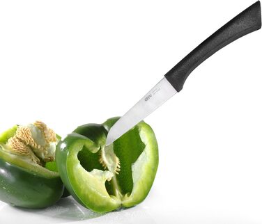 Набір кухонних помічників спіральний різак GEFU SPIRELLI та ніж для овочів SENSO - Спіральний різак для приготування овочевих спагетті та цудлів (Spirelli 2.0 та ніж)