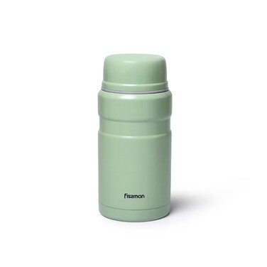 Термос для їжі Fissman 800 мл зелений нержавіюча сталь (9629)