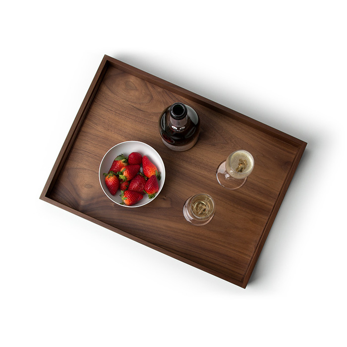 Піднос горіх 49 x 35 x 6,3 см Continenta