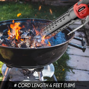 Розпалювач для вугілля 1850 Вт Shall