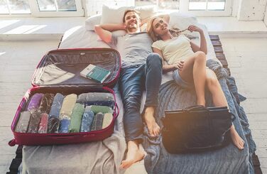 Вакуумні пакети 10 пакетів 35 x 50/40 x 60/50 x 70 см NORDIC