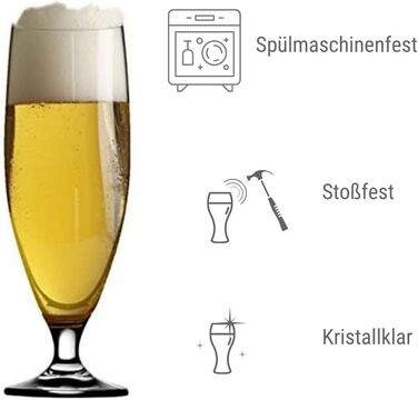 Набір із 6 склянок для пива 0,5 л, Imperial Stölzle Lausitz