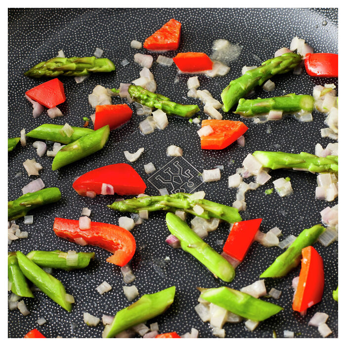 Набор из 2 сковород 20 см и 26 см с антипригарным покрытием в форме сот Peak Zwilling