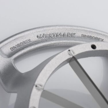 Слайсер для яблук і груш Westmark/серцевина для фруктів, ø 9 см, алюміній/нержавіюча сталь, Divisorex, срібло, 51102260