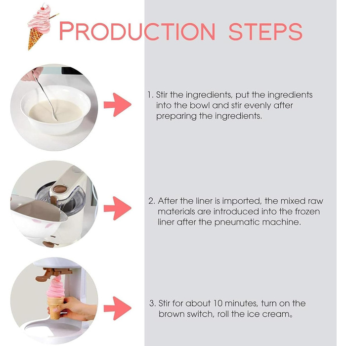 Машина для приготування морозива Mini Fruit Soft Serve Generisch