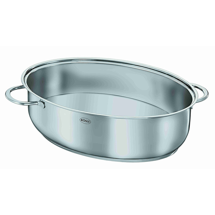 Жаровня з кришкою / кришка-сковорода овальна 38 х 25,5 см Rosle