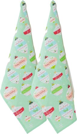 Набір кухонних рушників своїми руками, різдвяні рушники для випічки, приготування їжі та розваг, 18&quot x 28&quot, Tree Farm, 2 шт. (вінтажні прикраси)