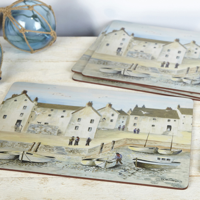 Набір коркових підставок під тарілки Kitchen Craft Harbour, 40 х 29 см, 4 шт.