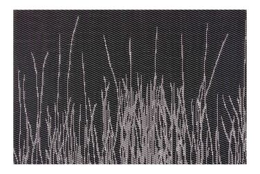 Килимок сервірувальний Ardesto, 30х45см, ПВХ, прямокутна, чорний