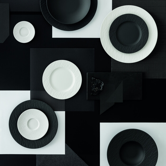 Тарілка для пасти 29 см blanc Rock Manufacture Villeroy & Boch