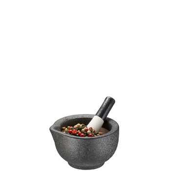 Ступка з товкачем, 7,7 см, чорна Grino Gefu