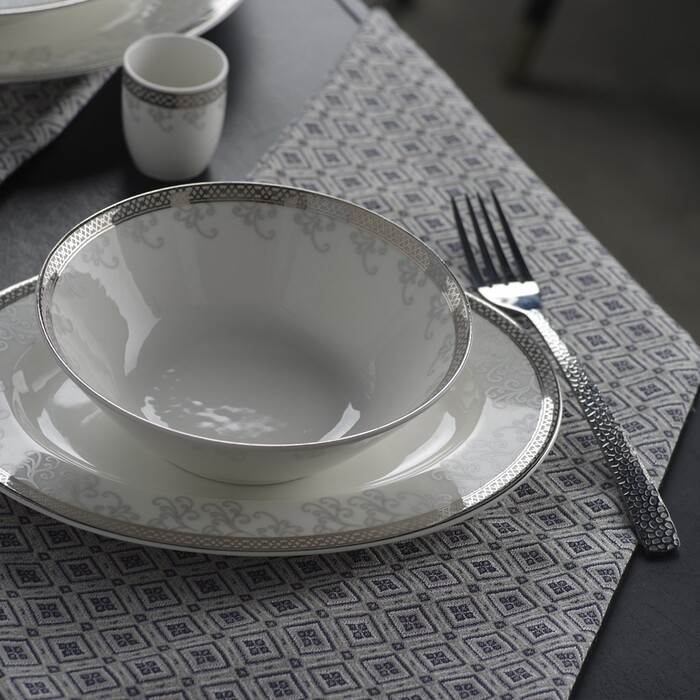 Набір столових приборів Fissman 24 предметів PIEMONT нержавеющая сталь (3216)