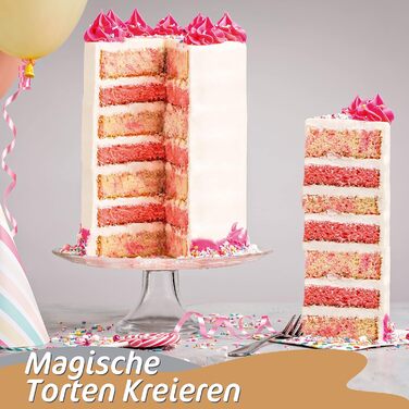 Регульована висота 30 см - кільце для випікання з нержавіючої сталі та форма для випікання в одному, високоякісні та функціональні - дуже високе кільце для випікання кругле, регульоване 16-30 см, рамка для випікання кругла, 4smile cake ring