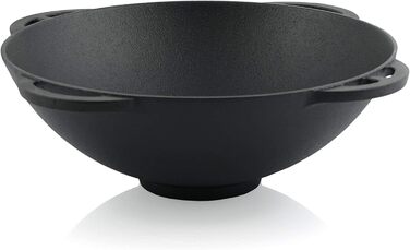 Казан чавунний 12,1 л з кришкою BBQ-Toro