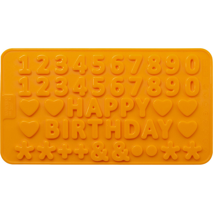 Форма для прикраси випічки у вигляді алфавіту, 12 х 2 х 22 см, RBV Birkmann