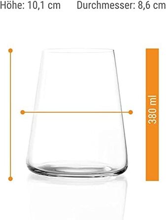 Келихи для білого та червоного вина, набір з 12 шт., Power Stölzle Lausitz