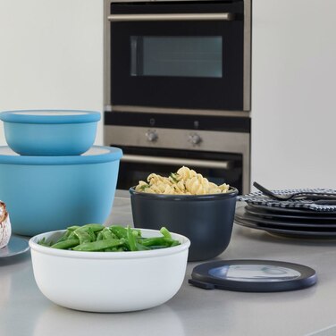 Набір контейнерів високих 4 предмета Nordic Blue Cirqula Mepal