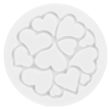 MINI LOVE DECOR Силіконовий килимок 'MINI LOVE' Ø 60 мм, h 2 мм, 6 шт х 2 мл