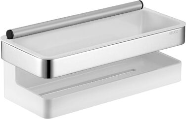 Душевая корзина Moll, 3 шт., хромированная/белая, 12759010000