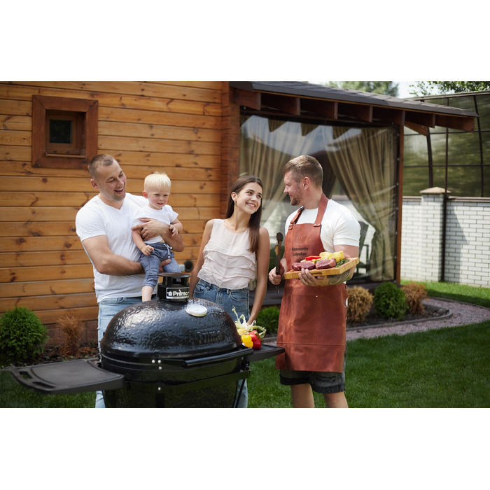 Керамический угольный гриль Primo Large Oval All in One PGCLGCG Код: 004193