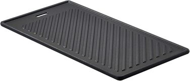 Решітка для м'яса 45 х 24 см чорний Rosle