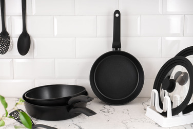 ARDESTO Gemini Gourmet Bolzano Сковорода для гурманов, 24см, Алюминий, Черный