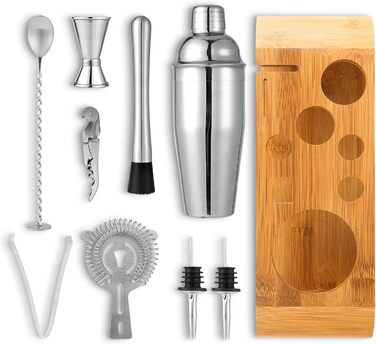 Высококачественный набор шейкеров для коктейлей, 10 шт.,  Hossejoy