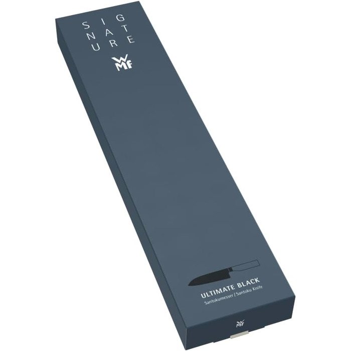 Нож сантоку 18,5 см, черный Ultimate WMF