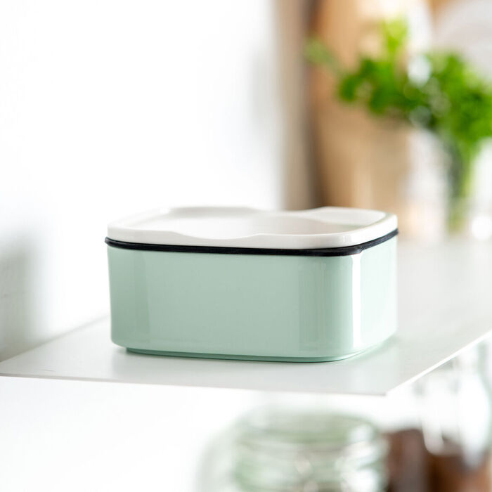 Ланч-бокс 13x10x6 см, білий / м'ятний ToGo&ToStay Villeroy & Boch