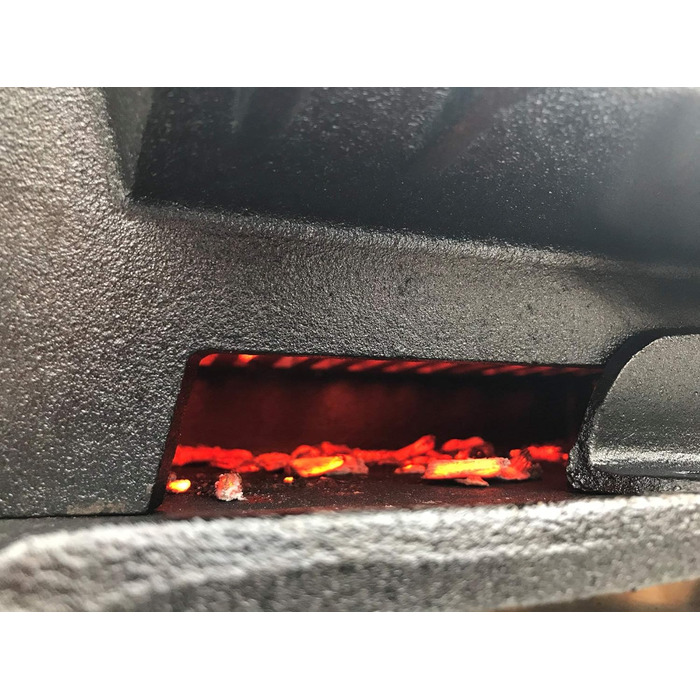 Чавунна каструля-гриль з решіткою для гриля 50 x 25 x 23 см BBQ-Toro