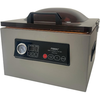 Камерний вакуумний пакувальник Професійний вакуумний пакувальник 4 л для рідин 72 л/хв 30 вакуумних пакетів безкоштовно (Камерний вакуумний пакувальник VM ChamberLine 90 Gastro), 40-