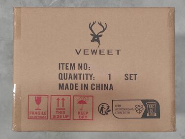 Серія 30-предметний порцеляновий різдвяний набір посуду на 6 осіб, різдвяний кавовий сервіз на 6 обідніх тарілок, 6 десертних тарілок, 6 супових тарілок, 6 кавових чашок та 6 блюдець (різдвяний олень, обідній сервіз на 30 предметів)